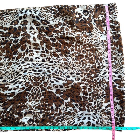 Leopard Print Infinity Scarf Lightweight Fashion Accessory Wrap Casual Soft - Picture 4 of 4